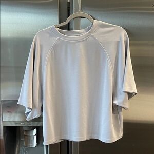 Athleta Light Gray Women's Seasoft Top